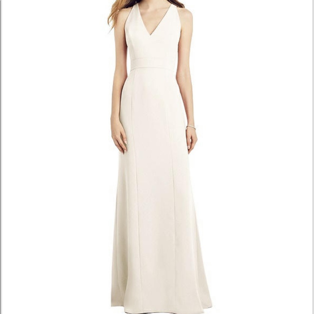 White After Six gown size 12